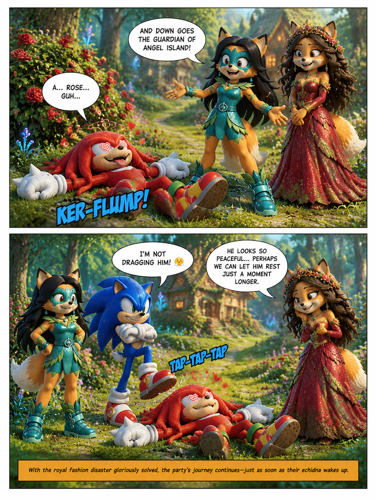 A Splash of Crimson Grace (page 8 of 8)