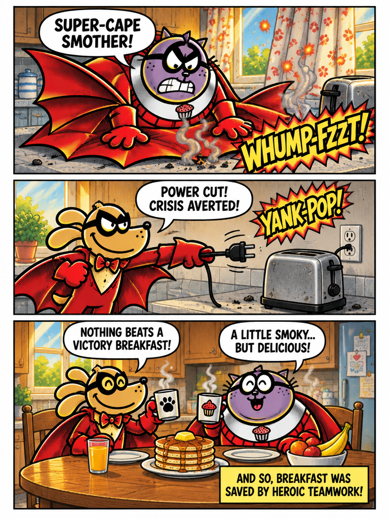 The Waffle Flambé Rescue (page 4 of 4)