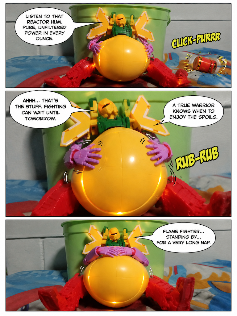Flame Fighter's Heavy Load (page 4 of 4)