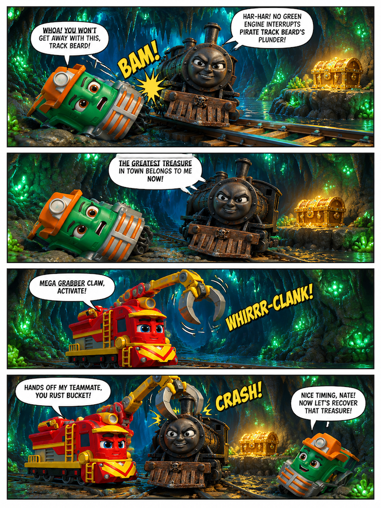 Farmer Fay and the Secret of Pirate Track Beard (page 3 of 4)