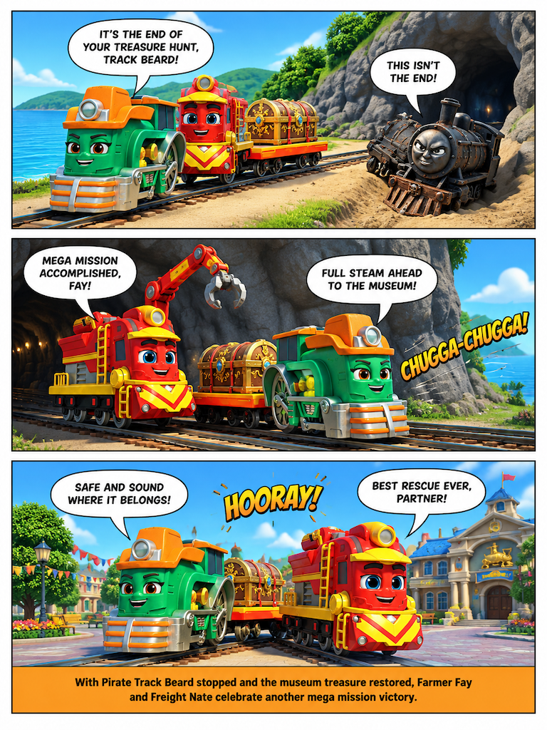 Farmer Fay and the Secret of Pirate Track Beard (page 4 of 4)