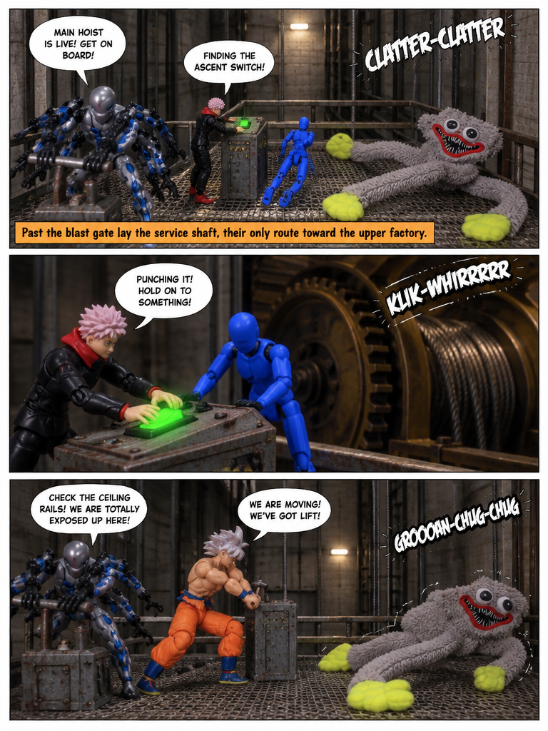 Power Surge and the Shaft Ascent (page 3 of 4)