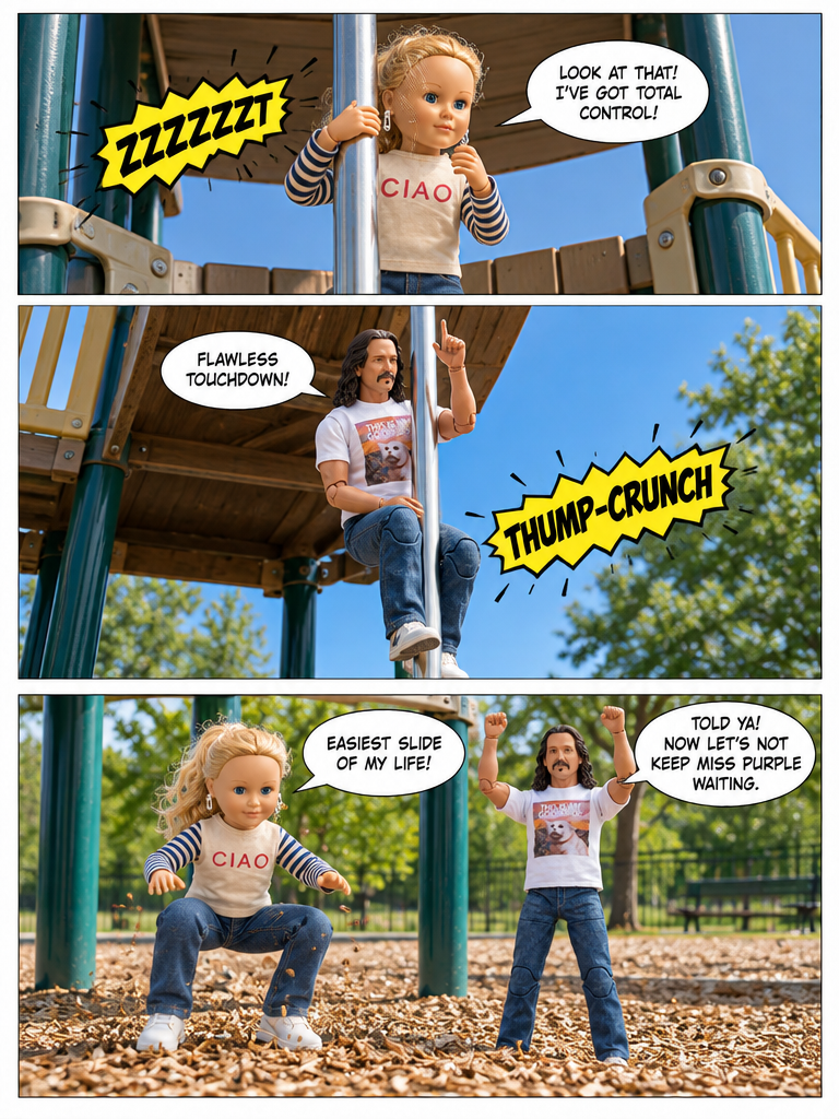 The Fireman's Pole Descent (page 3 of 4)