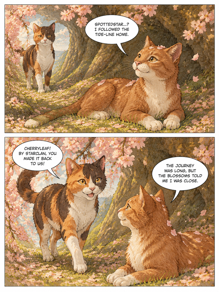 Blossoms on the Sea Cliff (page 3 of 4)