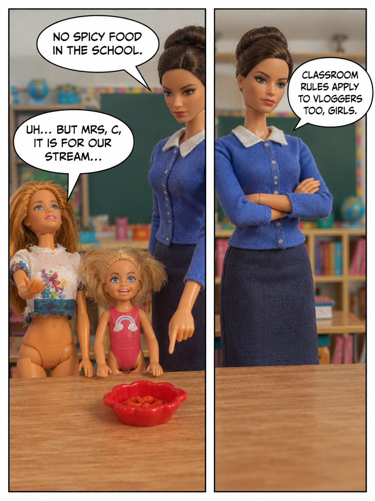 No Spicy Food in School (page 3 of 4)