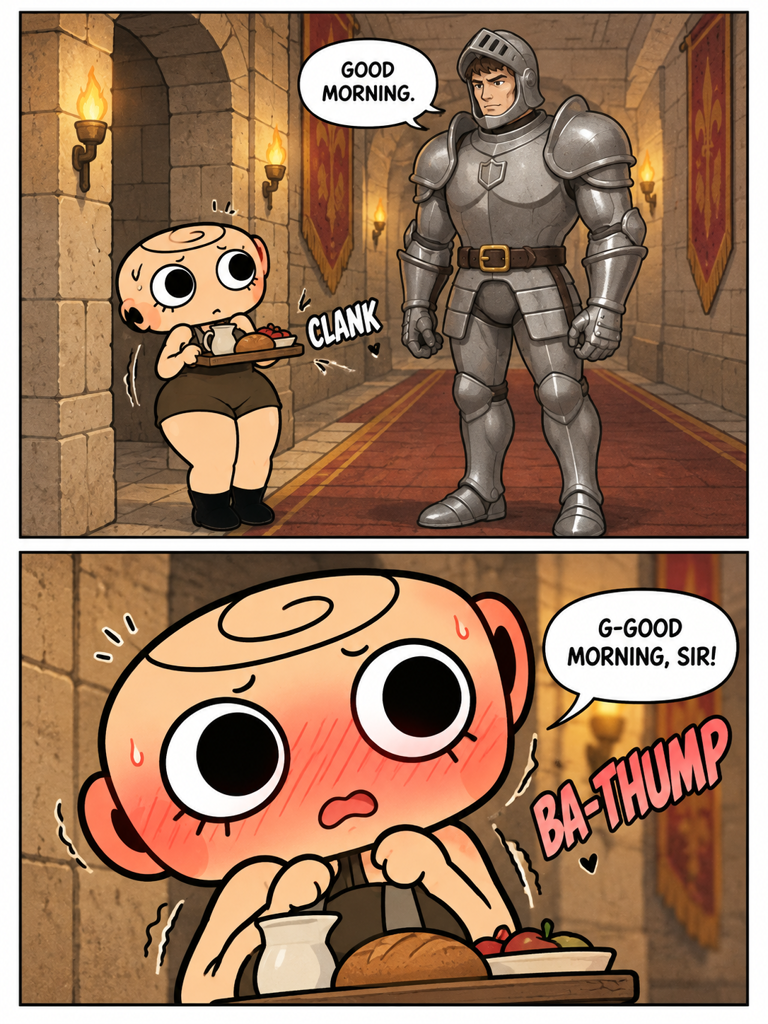 Morning Duties in the Keep (page 2 of 4)