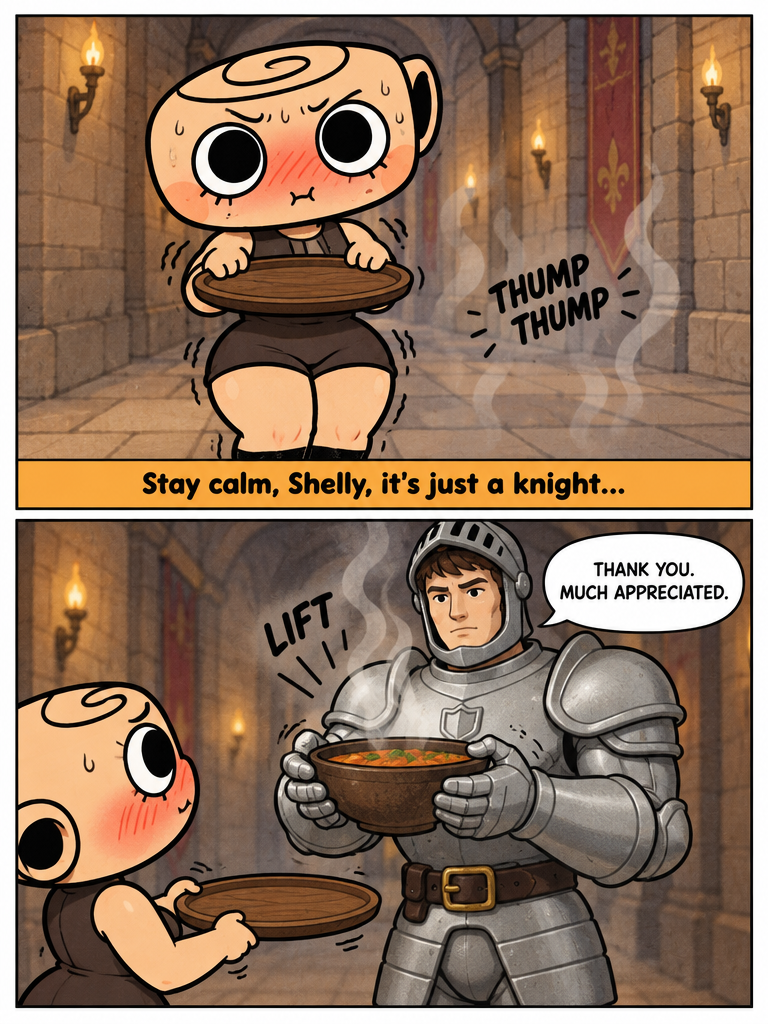 Morning Duties in the Keep (page 3 of 4)