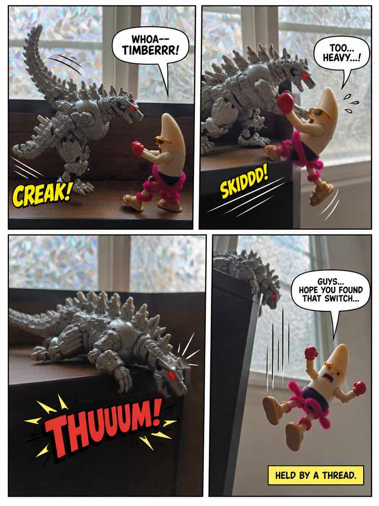 Holding the Line on the Railing (page 4 of 4)