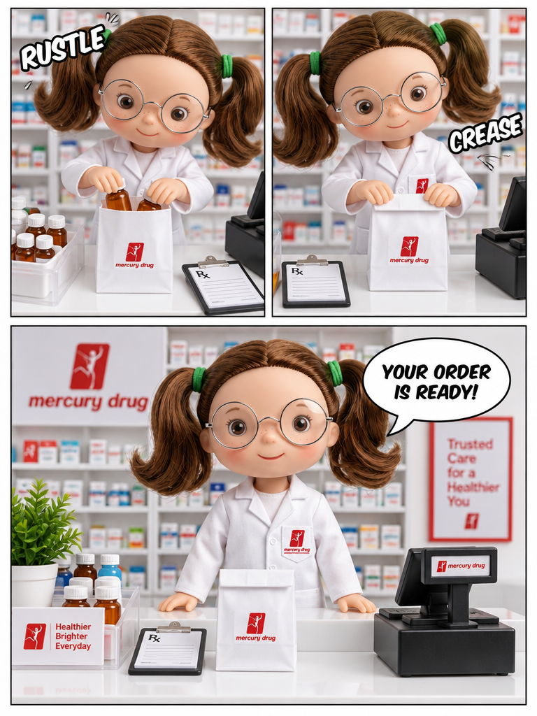 Pharmacist Doll's Counter Service (page 4 of 4)