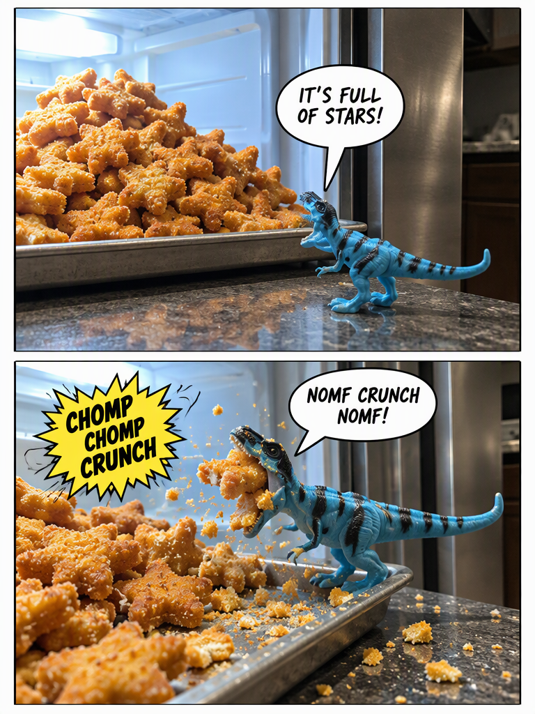 Midnight Chicken Stars (page 3 of 4)