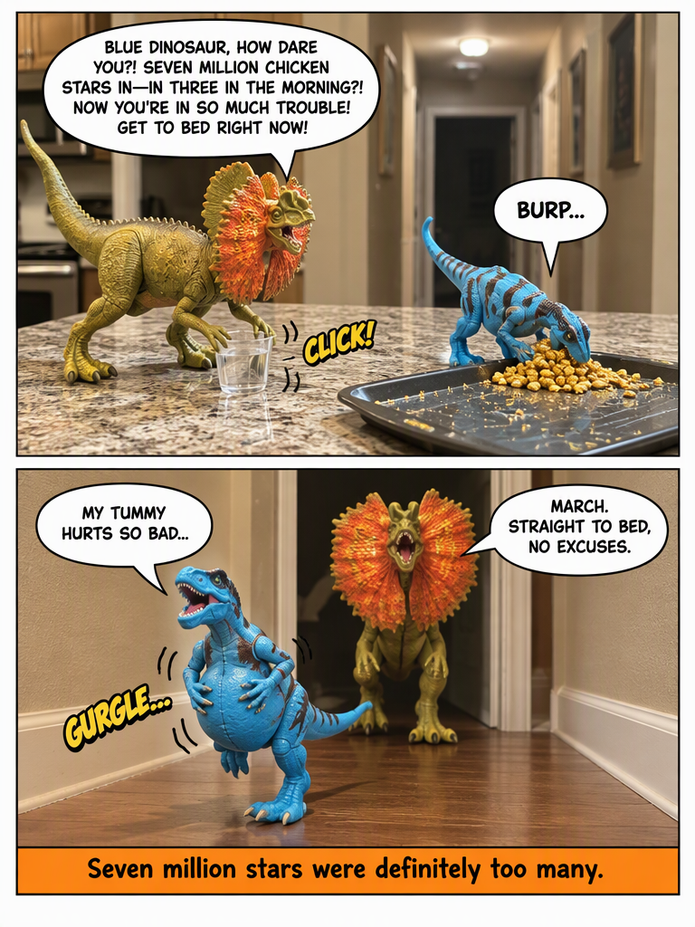 Midnight Chicken Stars (page 4 of 4)