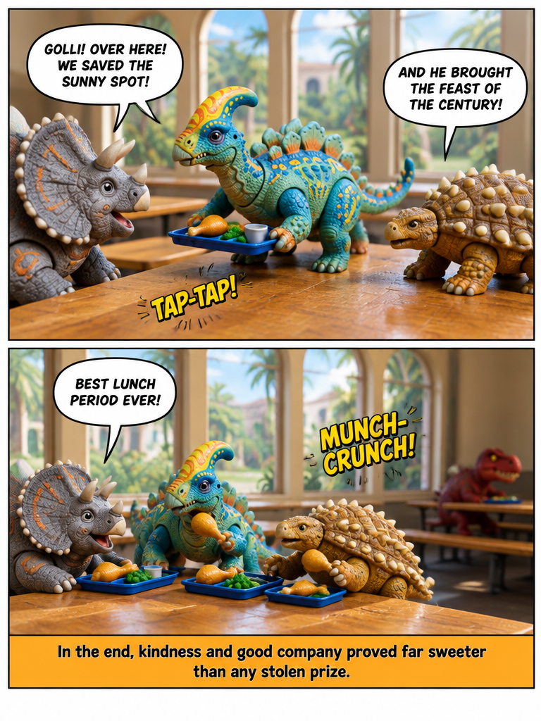 Lunch Break at Dino School (page 4 of 4)