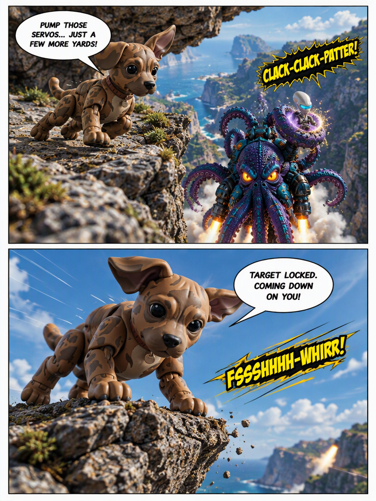 Pursuit Across the Crags (page 2 of 4)