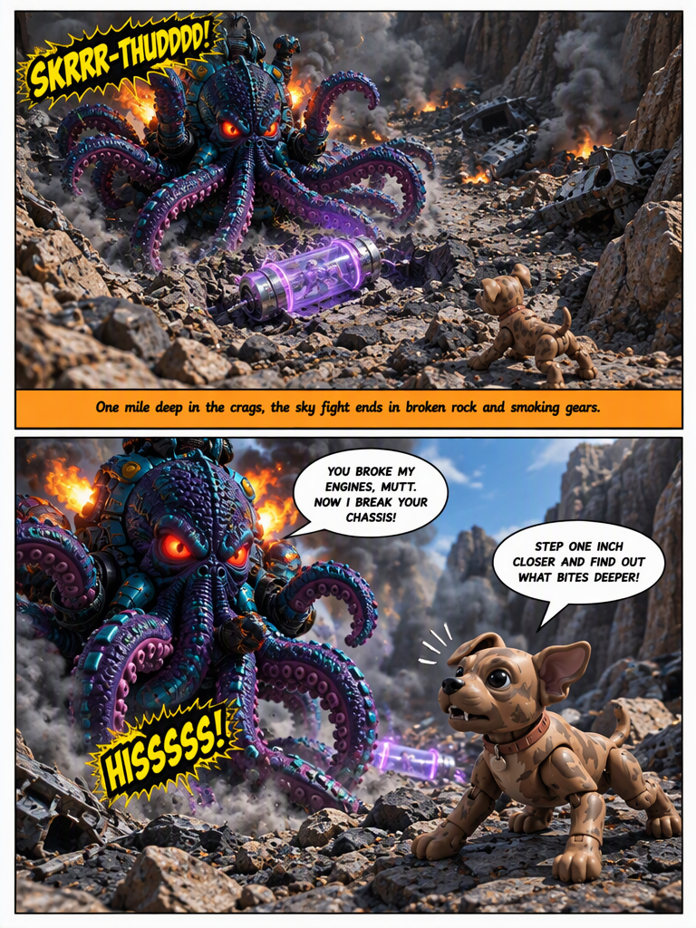 Pursuit Across the Crags (page 4 of 4)