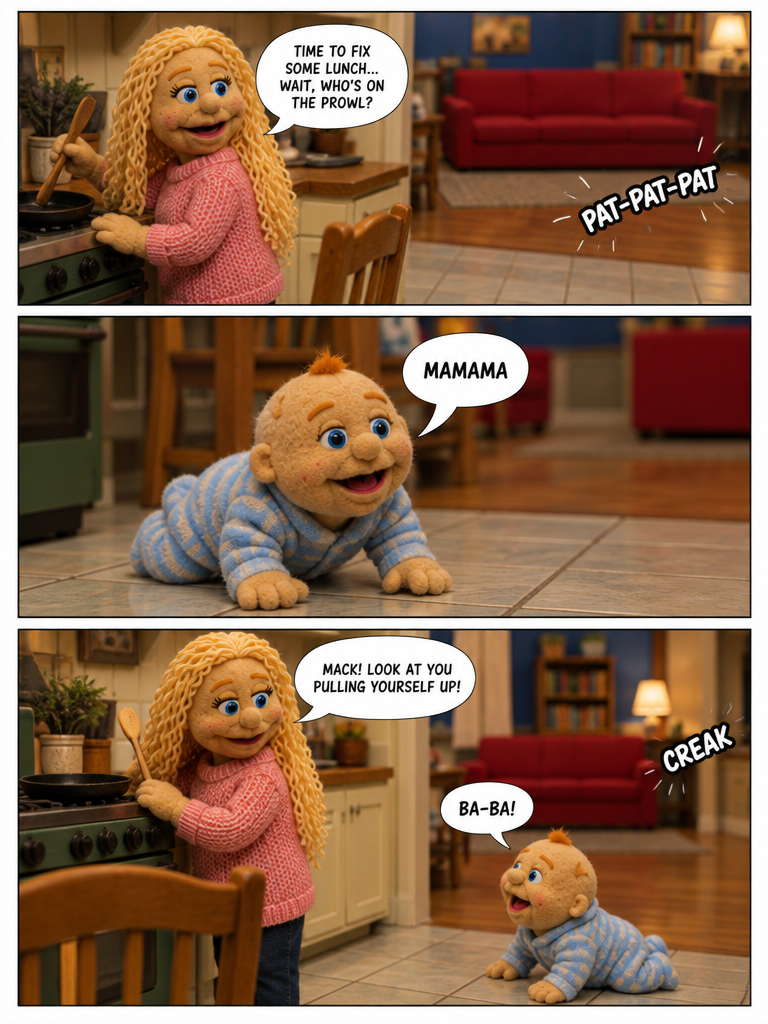 Mack's First Steps (page 2 of 4)