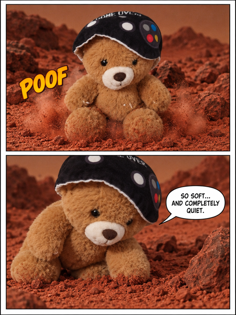 A Cosmic Bear's Martian Encounter (page 2 of 4)
