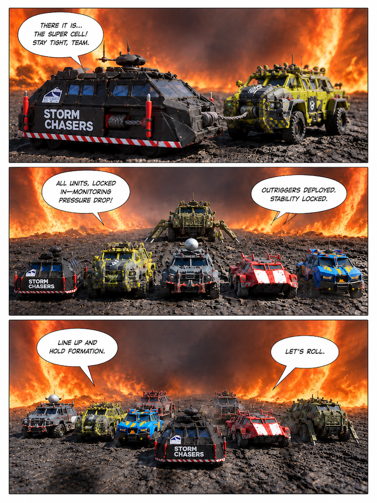 Into the Twin Firestorms (page 2 of 4)