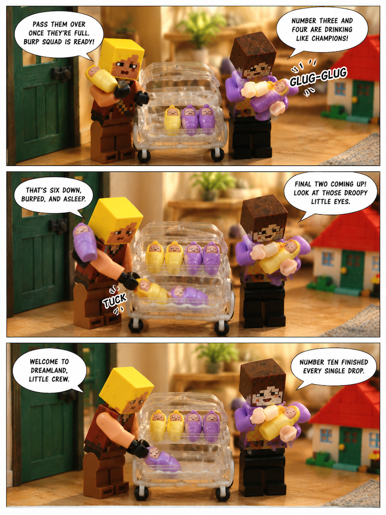 The Ten-Bottle Relay (page 3 of 4)
