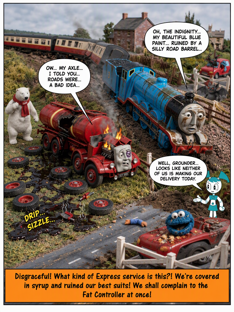 Gordon and the Tanker Lorry (page 4 of 4)