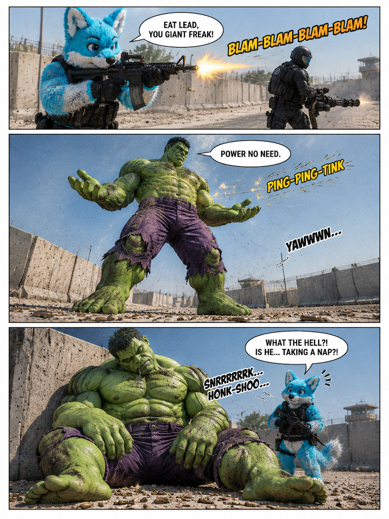Unfazed Titan and the Vengeful Fox (page 2 of 4)