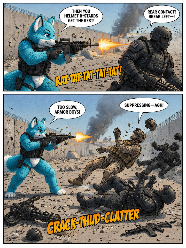Unfazed Titan and the Vengeful Fox (page 3 of 4)