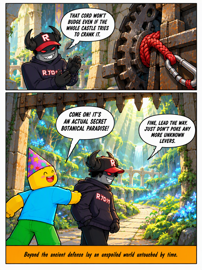 Descent into the Sunken Garden (page 4 of 4)