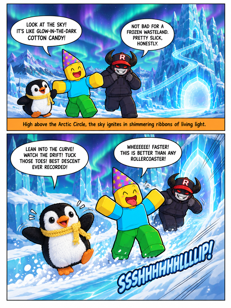 Frost Friends at the North Pole (page 2 of 8)