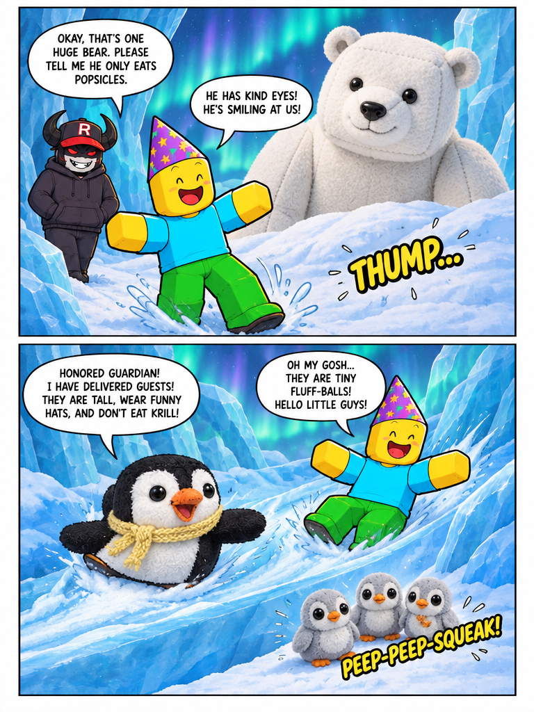 Frost Friends at the North Pole (page 3 of 8)