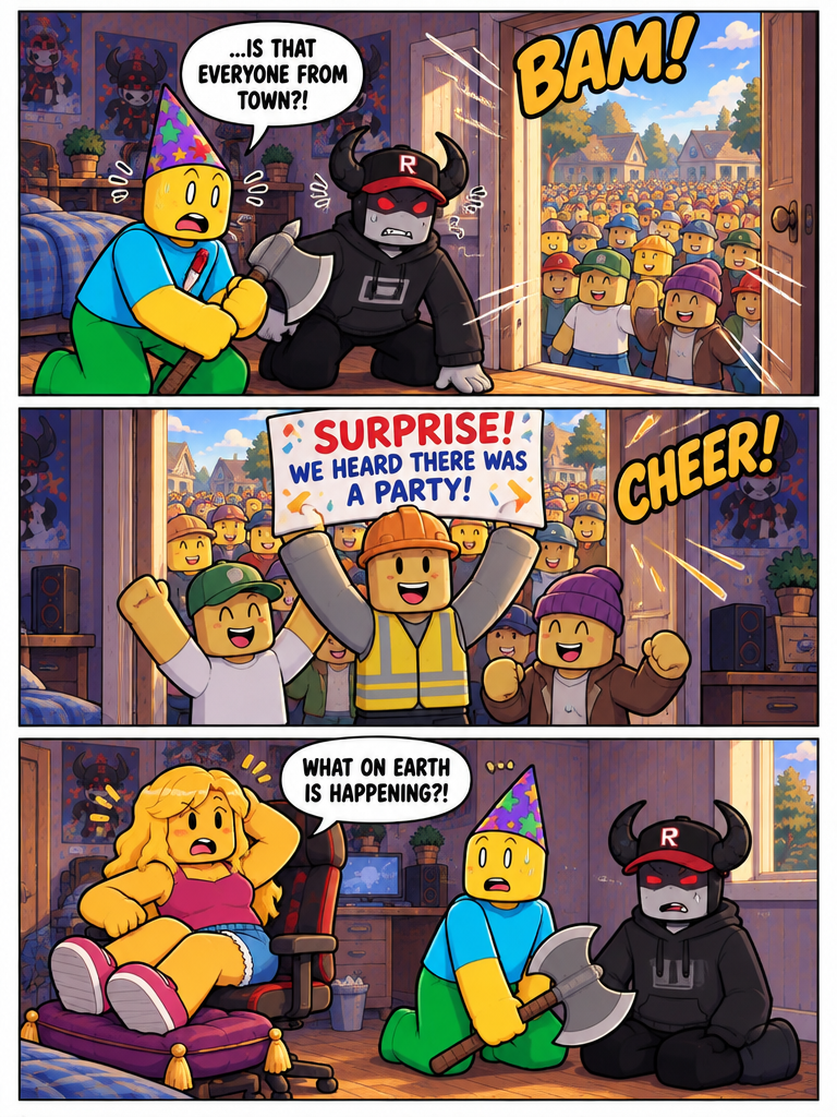 The Whole Town At The Door (page 2 of 4)