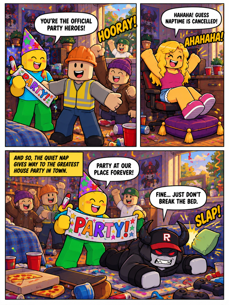 The Whole Town At The Door (page 4 of 4)