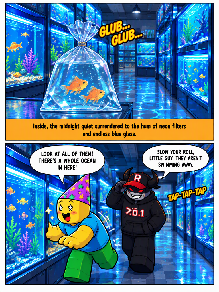 A Midnight Trip to the Pet Shop (page 2 of 4)