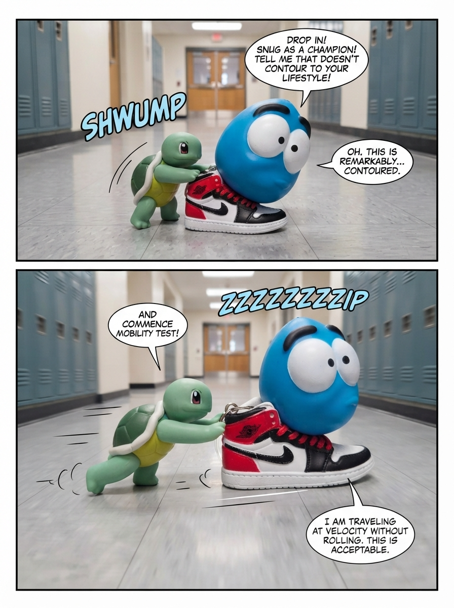 Sole Hustle in the School Hall (page 7 of 8)