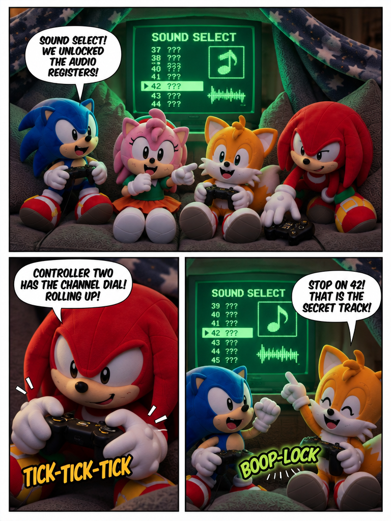 Secret Sound Test of the Debug Level (page 3 of 4)
