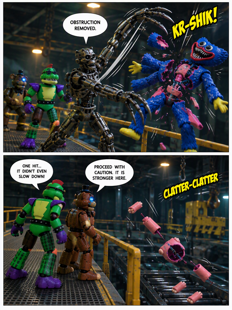 Factory Showdown at Playtime (page 2 of 4)