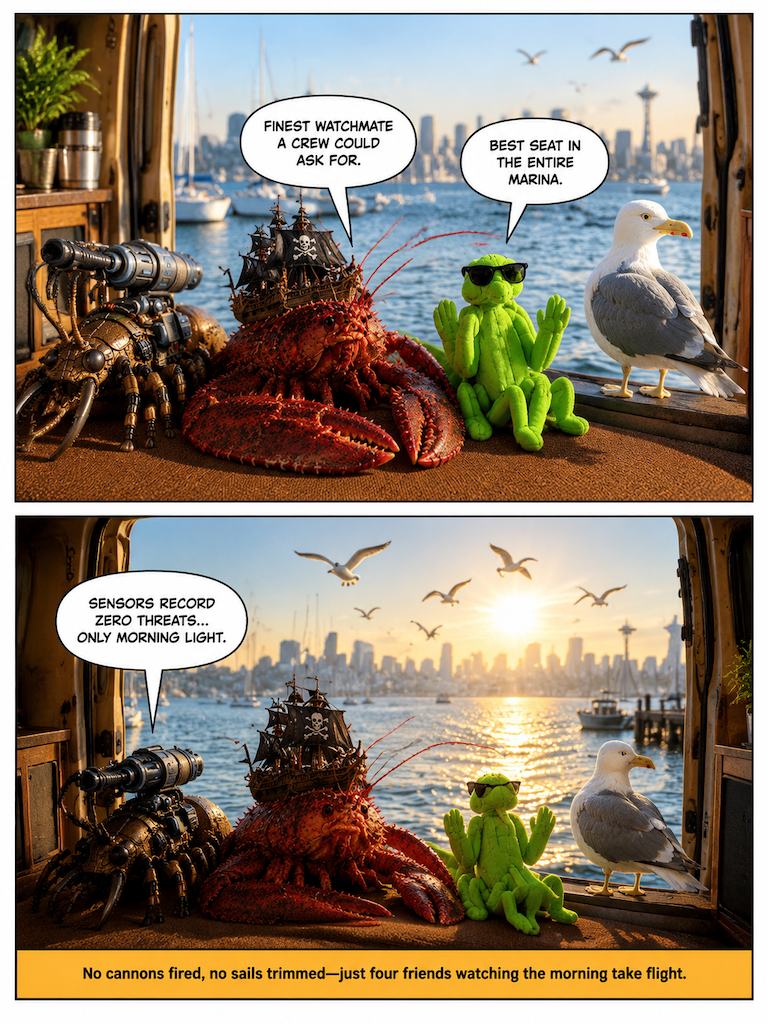 A Very Quiet Morning on the Sill (page 4 of 4)