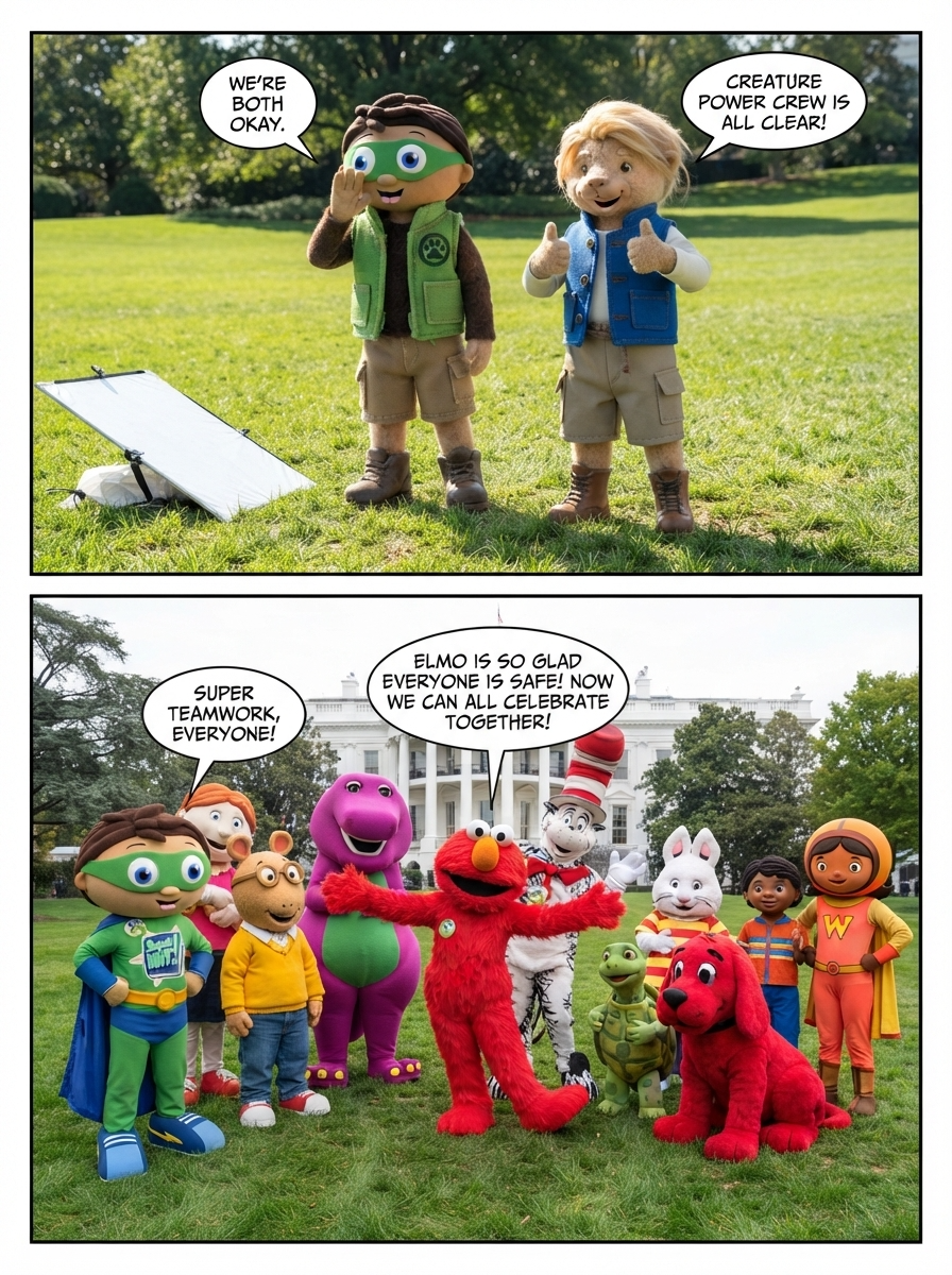 Roll Call on the South Lawn (page 4 of 4)