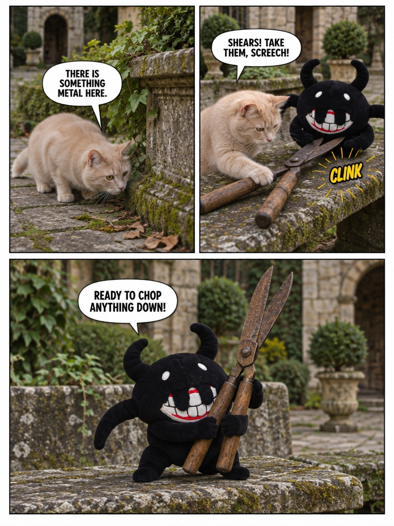 Through the Courtyard to the Secret Door (page 2 of 4)