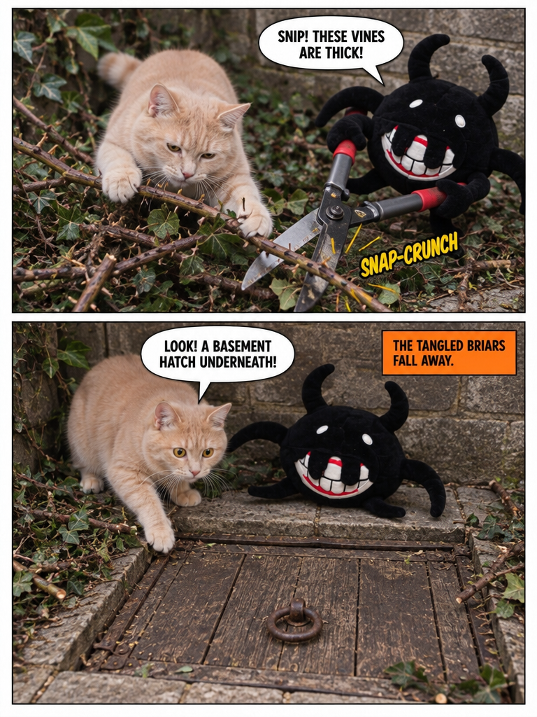 Through the Courtyard to the Secret Door (page 3 of 4)