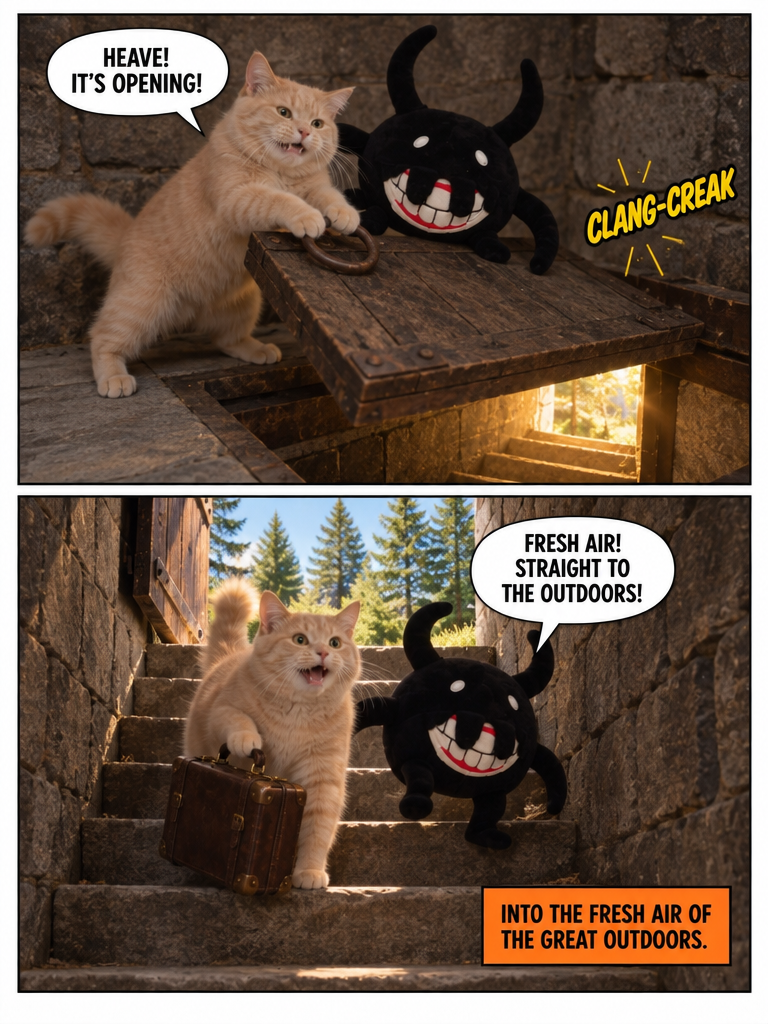 Through the Courtyard to the Secret Door (page 4 of 4)