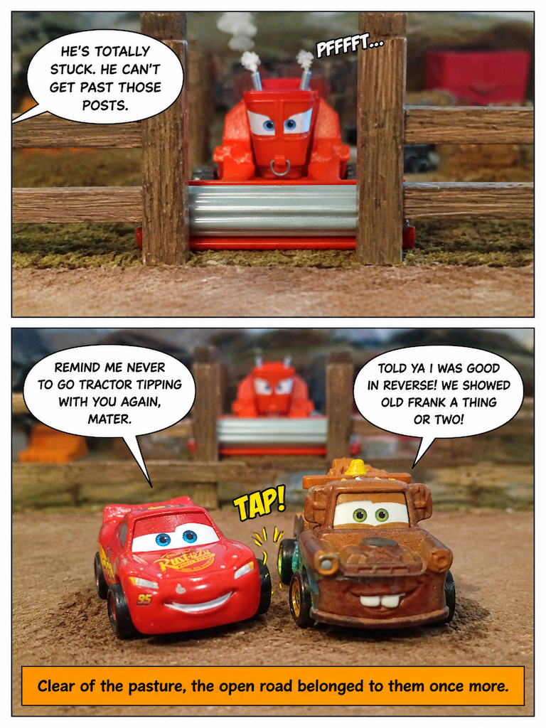 Stampede in the Pasture (page 4 of 4)