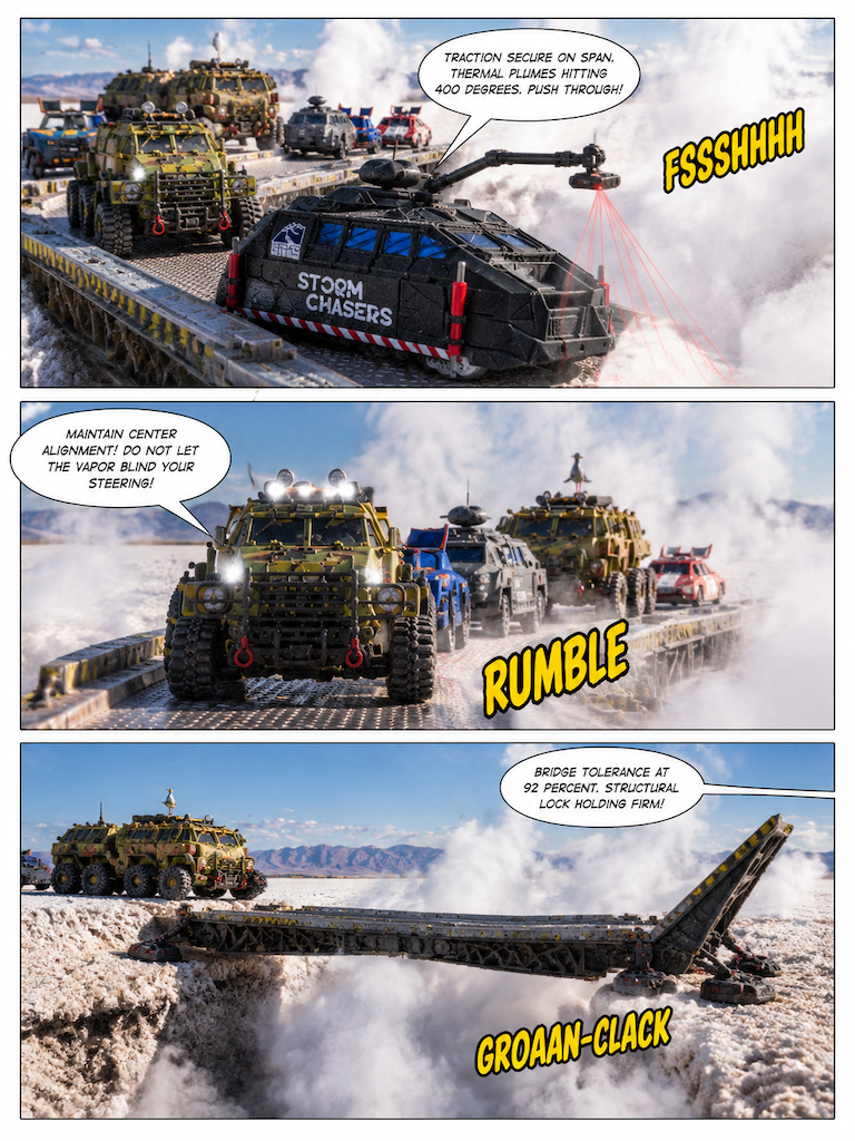 Chasm of the Salt Flats & team reunion (page 3 of 8)