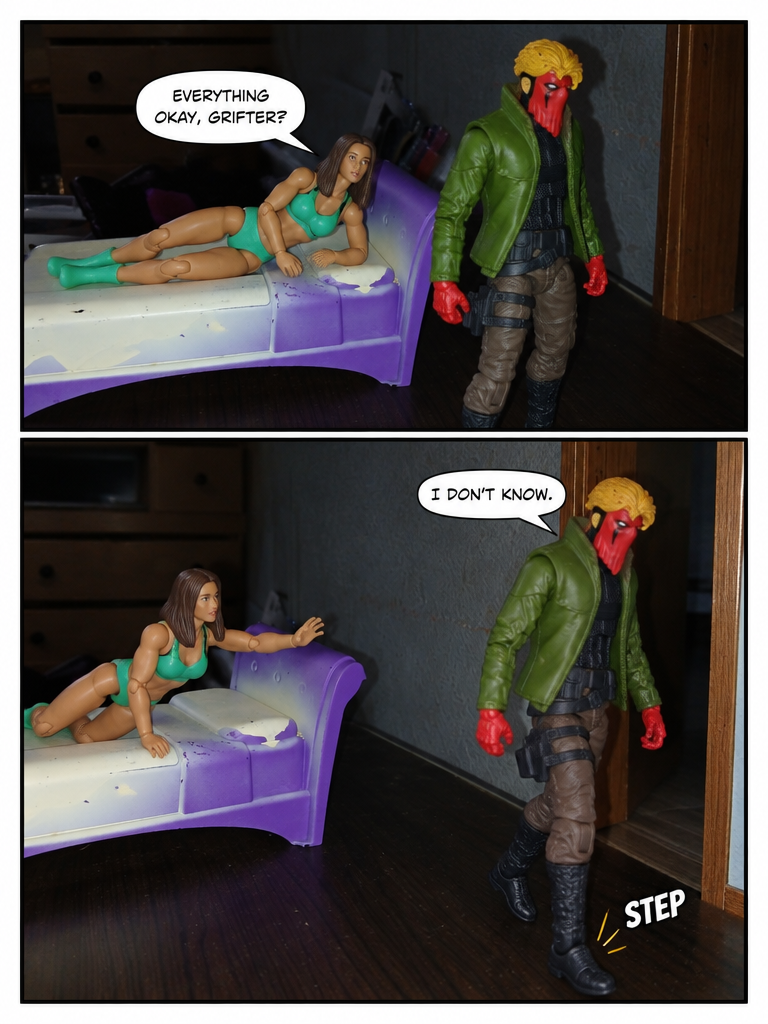 A Hesitant Goodbye (page 2 of 4)