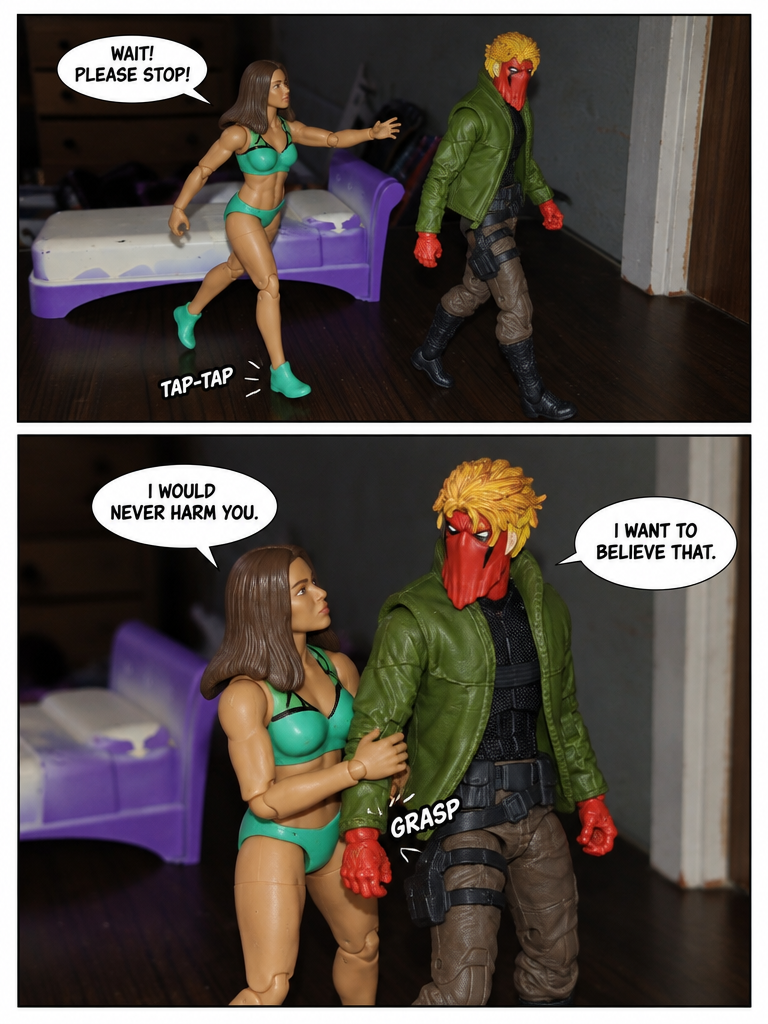 A Hesitant Goodbye (page 3 of 4)
