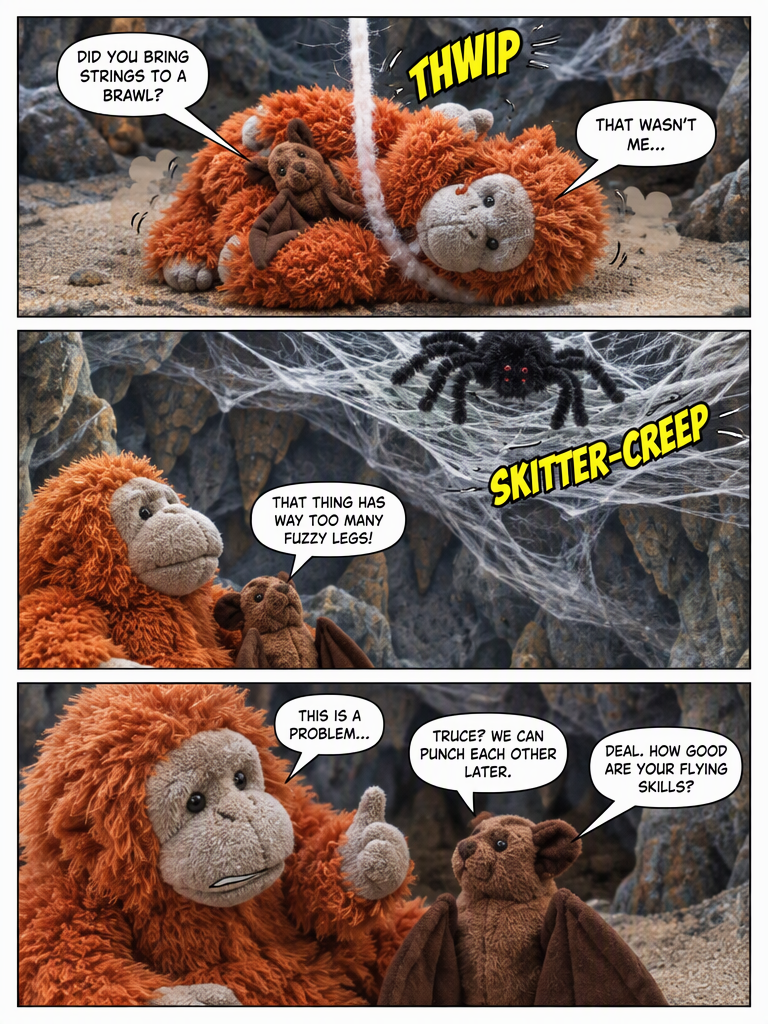 Cave Pals vs. The Giant Spider (page 2 of 4)