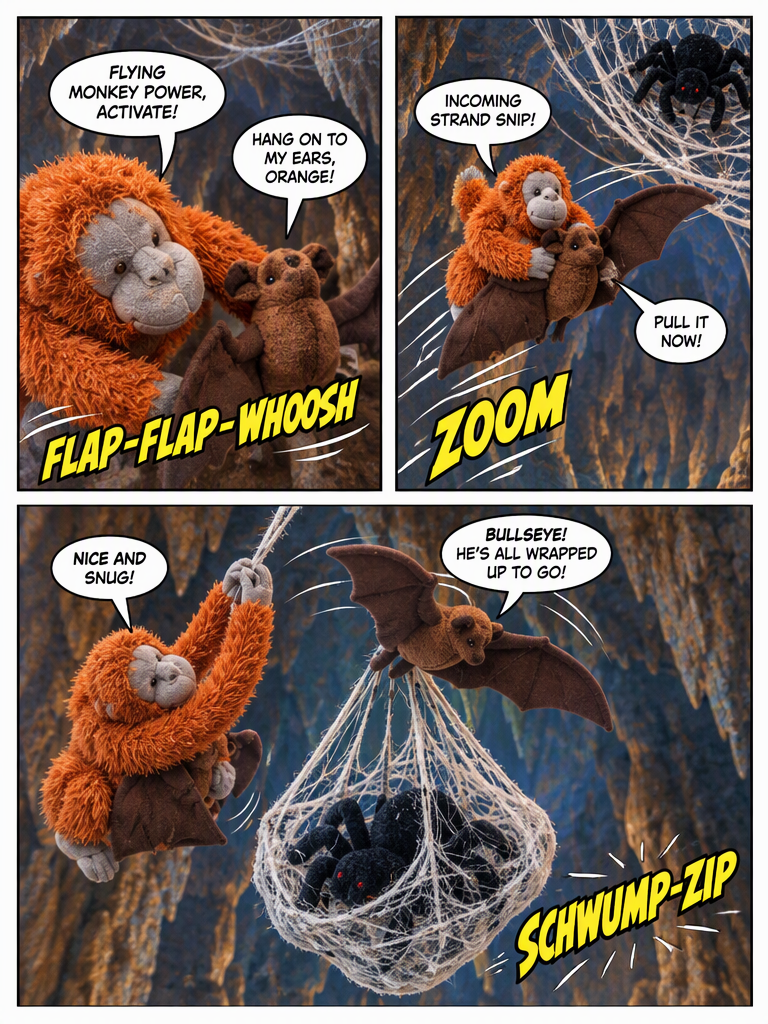 Cave Pals vs. The Giant Spider (page 3 of 4)