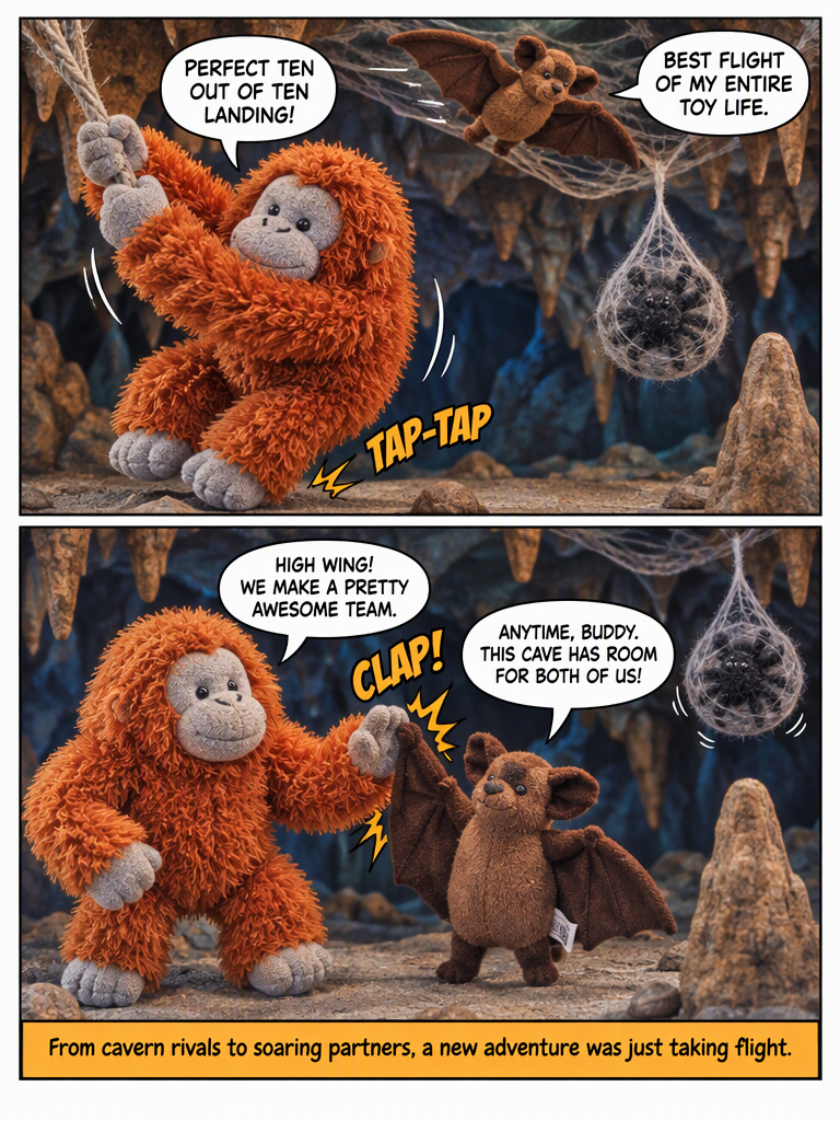 Cave Pals vs. The Giant Spider (page 4 of 4)