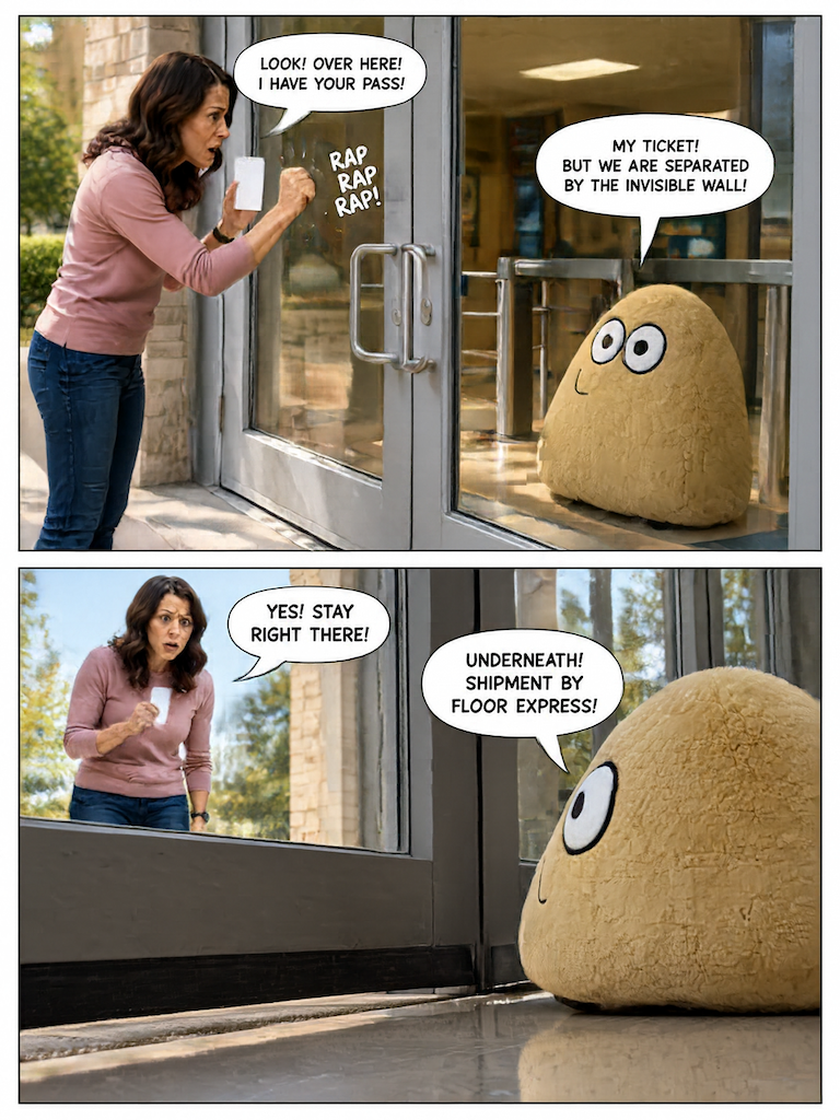 Badge Under the Wire (page 2 of 4)