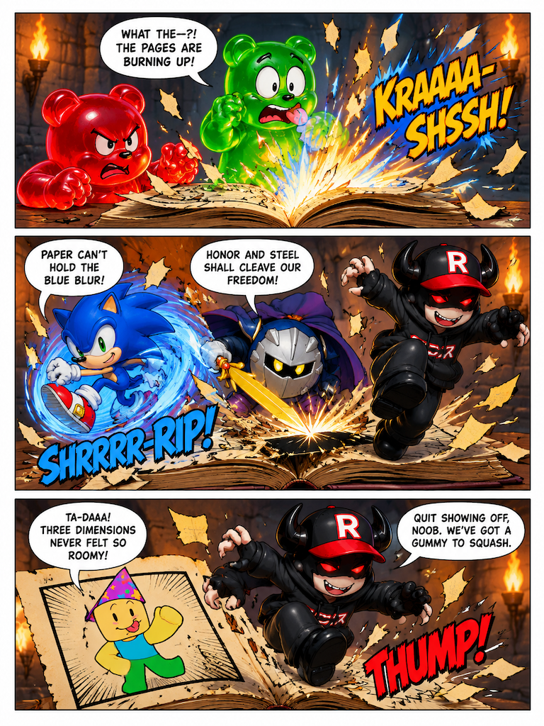 Escape from the Gummy Tome (page 2 of 4)