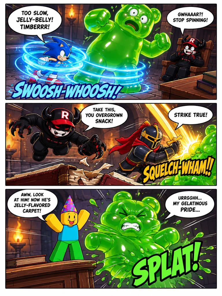 Escape from the Gummy Tome (page 3 of 4)