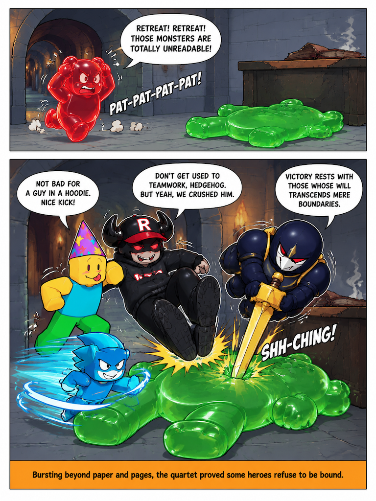 Escape from the Gummy Tome (page 4 of 4)